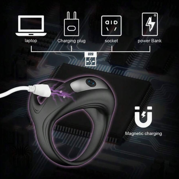 Electric vibrating cock ring 2