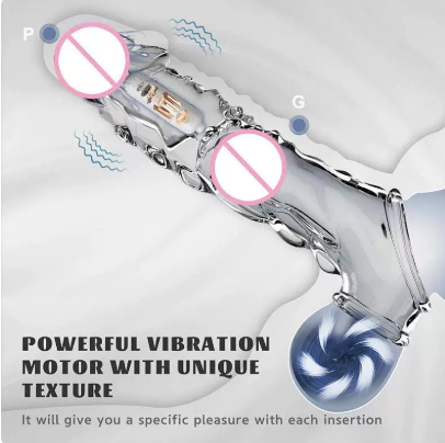 Reusable Penis Sleeve Vibrator Penis Ring Extender