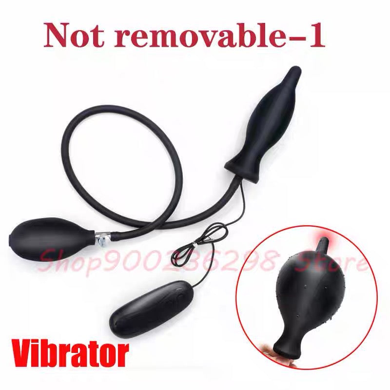 Inflatable Anal Plug with Hand Pump – Adjustable Pressure Personal Pleasure Toy
