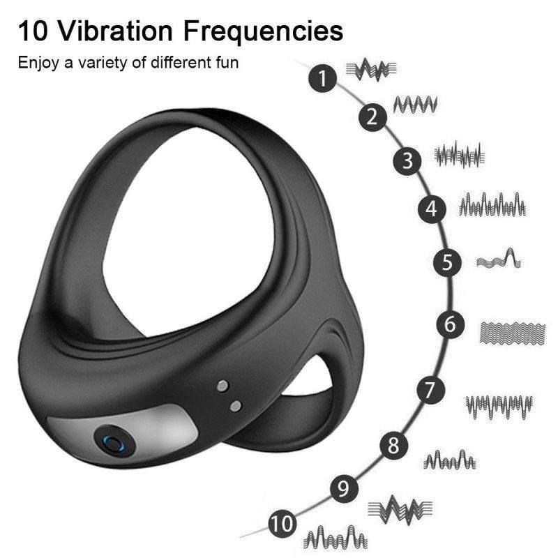 Electric vibrating cock ring 2